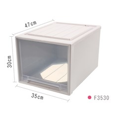 6단서랍장 수납상자 서랍식 플라스틱 투명 사물함 옷 정리상자 매직기기 가정용 옷장내부 수납케이스, C09-49L직사각형 47넓이 35높이 30CM수출 타, T03-3개포장 더욱할인(업체 추천)