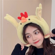 고양이성인털모자