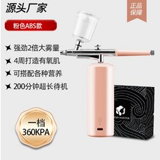 두피 에어 스프레이건 분사기 충전식 미스트 분사력좋은 미용실용 자동 분무기, A.1단 360KPA 루즈 파우더