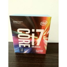 Intel 코어 i7 7700K 언락 프로세서 8M 캐시 최대 4.50GHz 쿼드코어 K아르티y L’ALINGIke, 1개 - 7700k