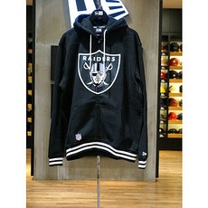 [뉴에라] 뉴에라 공용 NFL 팀 로고 베이직 기모 후드 집업 12142329