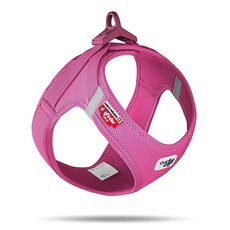조끼 하네스 Curli Clasp 에어 메시 스카이블루 3XS, 푸크시아, 1개