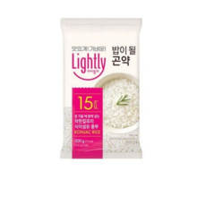 청정원 라이틀리 밥이 될 곤약, 200g, 20개입