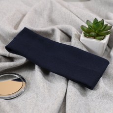베이직 반다나 헤어밴드 네이비 런닝 세안밴드 스포츠