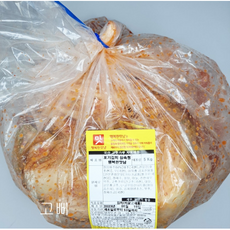 아워홈 국산 포기김치 10kg + 종가집 열무김치 80g