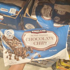 커클랜드 초콜릿 칩 51% cocoa 2.04kg 코스트코, 1개