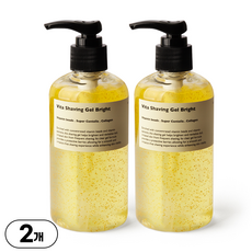 레이지소사이어티 비타 쉐이빙젤 브라이트, 2개, 250ml 2개, 250ml