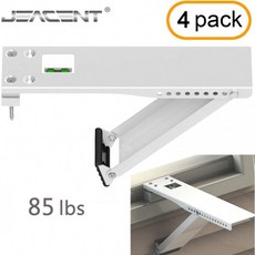 기울어진 범용 AC윈도우 에어컨이 무거운 브래킷 최대 85lbs 4P지원, 단일상품