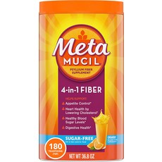 메타무실 Metamucil 식이섬유 보충제 180회 1키로 4-in-1, 1개, 2kg