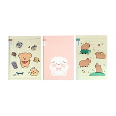 초등국어 스프링노트 10칸 국어노트 초등공책, 카피바라