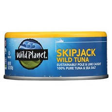 Wild Planet Wild Skipjack Light Tuna - Pack of 12 - 5 oz.