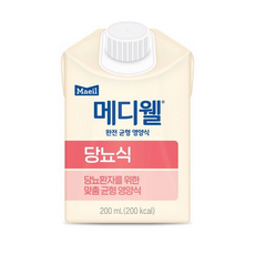 메디웰 당뇨식 체험팩 환자식 환자영양식, 200ml, 6개 - 싱포밀