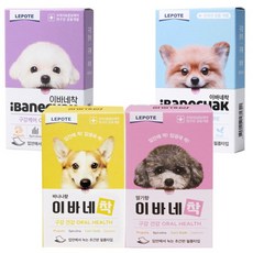  도그씨 이바네착 90P 경보제약 필름타입 강아지 구강영양제, 선택:04. 딸기맛 