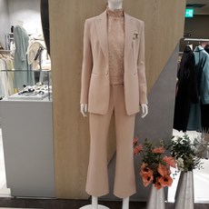 블루페페 해운대 nc 60% 체인 장식 정장 부츠컷 바지 p191msa302pk