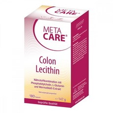 [독일 내수 정품](메타)META CARE Colon-Lecithin Kapseln 180St, 1개, 180정