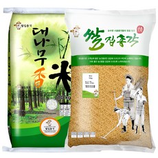 쌀집총각 대나무향미 쌀, 1개, 대나무향미10kg+현미10kg