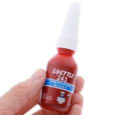 새로운 나사 접착제 스레드 잠금 에이전트 혐기성 접착제 243 접착제 10ml 내유성