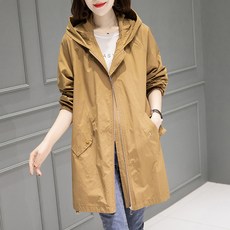 여성 후드 바람막이 트렌치코트 하늘비즈 A31 I842Y638