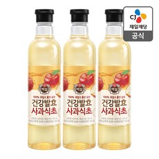 [홈플러스]CJ_백설100%자연발효사과식초_800ML x 3개, 800ml