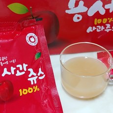 용서리 사과즙(120ml) 50포 - 저온착즙 순수원액 사과즙100%