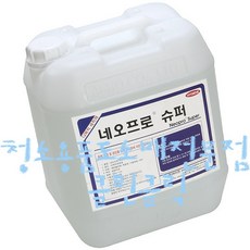 네오프로슈퍼_20kg/다목적세정제/바닥청소/레몬향세제, 1개