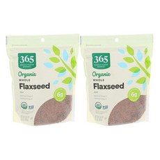365 Whole Foods Market Brown Flaxseed 홀푸드마켓 브라운 아마씨, 2개, 454g