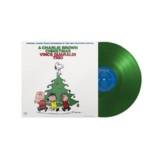 [LP] 찰리 브라운 크리스마스 음악 (A Charlie Brown Christmas OST by Vince Guaraldi Trio) [크리스마스 트리 그린 컬러 LP]