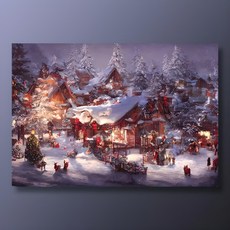 (PS) 직소 퍼즐, 1000피스, 윈터 빌리지, 1개