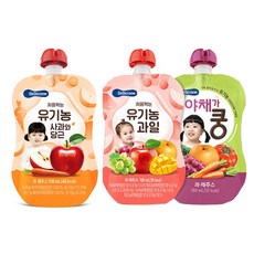 베베쿡 유기농 주즈1박스(100mlx10개)/선택, 유기농 야채 1박스10p