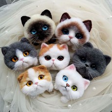 강아지양모펠트액자