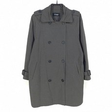 빈티지다온 쥬크 여 면혼방 더블 소프트 트렌치코트 웜그레이55