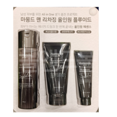 마몽드 맨 리차징 올인원 플루이드 180ml + 클렌징폼 120ml+ 올인원플루이드 50ml, 1개