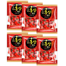 청우식품 고려 홍삼 제리 2, 6개, 350g