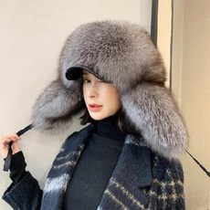 밍크털.몽골모자