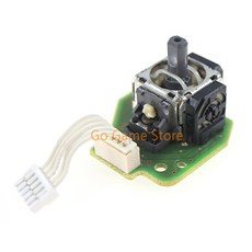 축 개 게임패드 조이스틱 오른쪽 스틱 센서 모듈 PCB 1 보드 왼쪽 WIIU 컨트롤러용 아날로그 3D Wii, left, 1개
