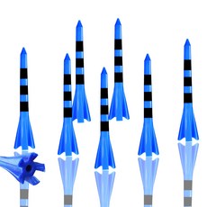 지칸디 플라이 롱티 눈금표시 플라스틱 골프티 티꽂이, 롱롱티83mm (100개), 블루