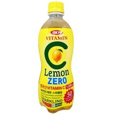 OKF 비타민C 레몬 스파클링, 500ml, 24개