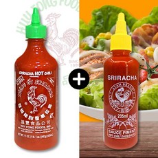 후이펑 스리라차 소스 481g + 아얌 스리라차 소스 235ml, 1개, 717ml