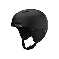 Giro Ledge MIPS 아시안 핏 스키 헤드기어 - 남자 여자 및 청소년용 스노보드 매트 화이트 사이즈 S 52-55.5cm, Matte Black