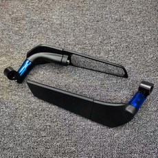 오토바이 백미러 회전 고정 바람 날개 반사경 혼다 NC700XS NC750XS ADV 150 350 XADV XADV 750, 3)Black
