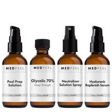 MEDPEEL 글리콜산 케미컬 필 프로페셔널 스트렝스 & 메디컬 그레이드 페이스 주름 개선