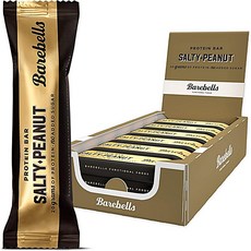 베어벨스 단백질 바 솔티 피넛 20g 프로틴 함유 12 x 55g, 12개