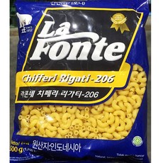 라폰데 마카로니 500g X5개 / 라폰테 치페리 리가티-206, 5개