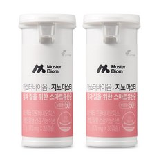 여성질건강유산균 리스펙타 마스터바이옴 지노마스터, 60일분(2병), 5.1g(170mg*30캡슐)