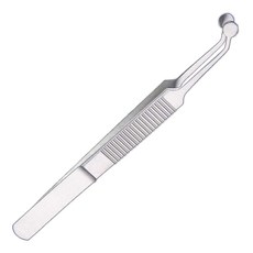 Zeyuan 프리미엄 스테인레스 스틸 Meibomian Gland 집게 눈꺼풀 마사지 핀셋, 모델명