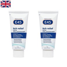 영국 E45 Itch Relief 크림 100g 2팩, 2개