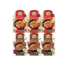 (냉장)다담 갈치조림양념150gx3개+차돌고추장찌개양념130gx3개, 1세트, 150g