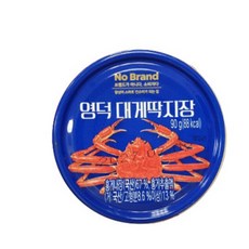 노브랜드 영덕 대게딱지장 90g, 3개