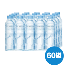 동원샘물 무라벨 500ml, 60개