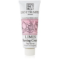 Geo F. Trumper Shaving Cream Tube - Limes Geo F. Trumper 쉐이빙 크림 튜브 - 라임, 2.5온스(1팩), 1개, 113.4g